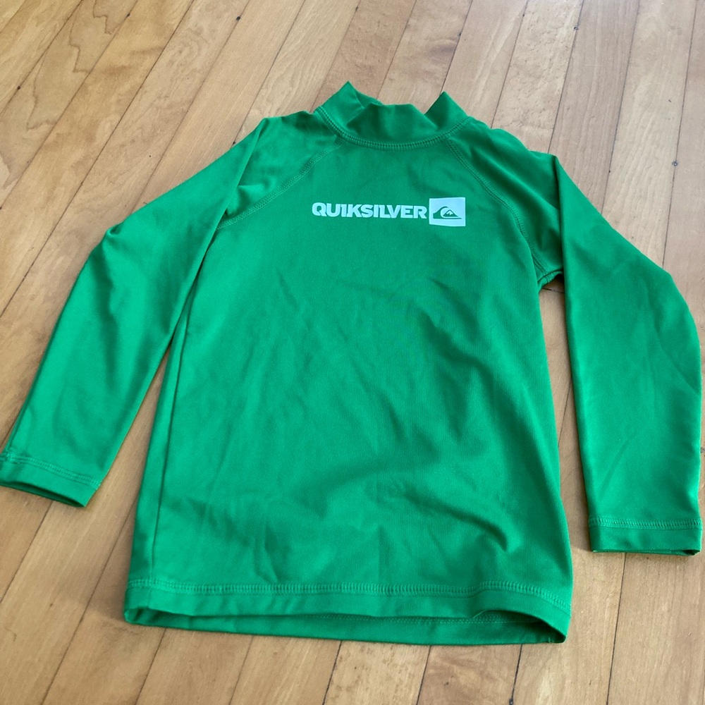 Quicksilver Rash Guard. Size 4/5